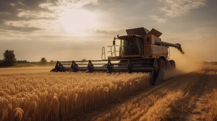 Naklejka premium Harvest Generative AI