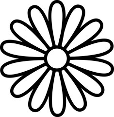 Flower Line icon
