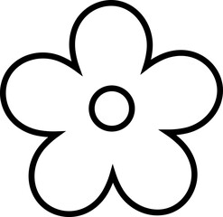 Flower Line icon
