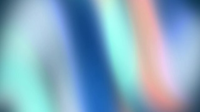 Animated Looped Gradient Blue Waves Background  