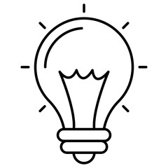 Modern design icon of creative idea