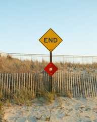 Dead end street, Far Rockaway, Queens, New York