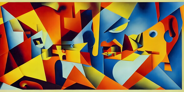 background with triangles