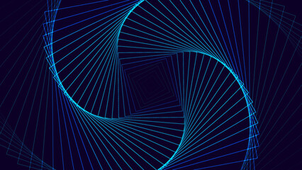 Journey through the Abstract: A Mesmerizing Tunnel of Shapes - A Dynamic Background for Your Creative Projects.