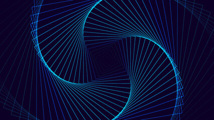 Journey through the Abstract: A Mesmerizing Tunnel of Shapes - A Dynamic Background for Your Creative Projects.