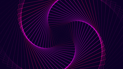 Journey through the Abstract: A Mesmerizing Tunnel of Shapes - A Dynamic Background for Your Creative Projects.