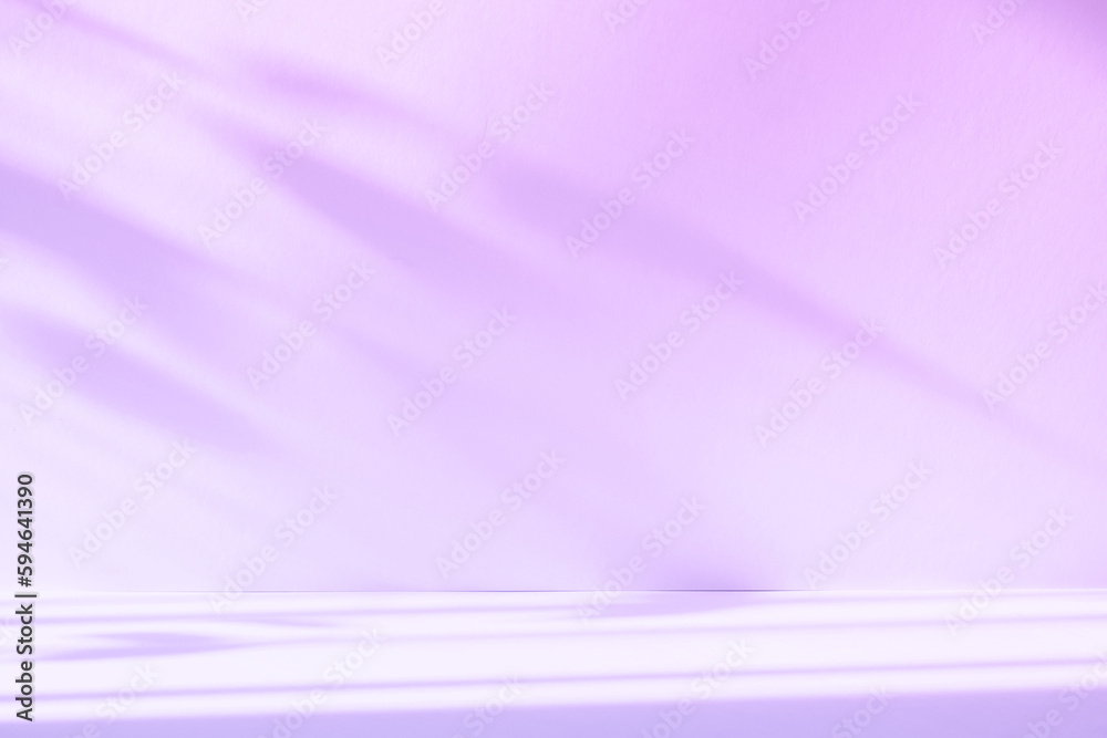 Aufkleber abstract purple color gradient studio background for product presentation. empty room with shadows o