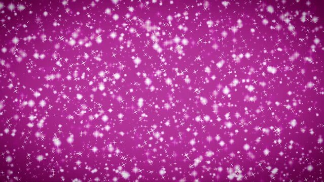 Pink glitter background with stars