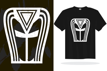 Modern t shirt design with random vector graphics