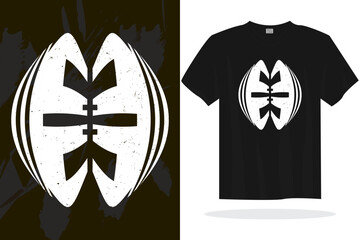 Modern t shirt design with random vector graphics