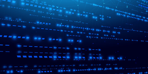 Abstract Technology Background
