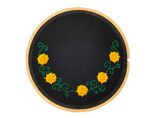 Spider web stitch