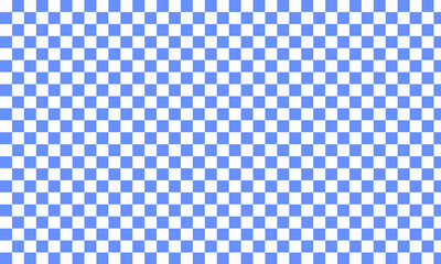 Blue Checkered Pattern Background