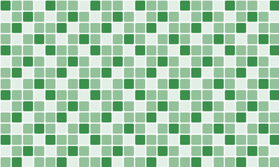 Green Floor Tile Checkered Pattern Background
