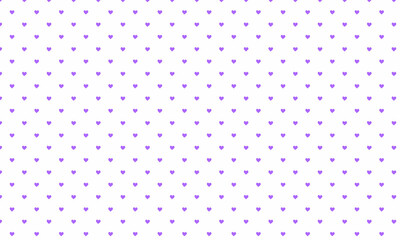 Purple Heart Pattern Background