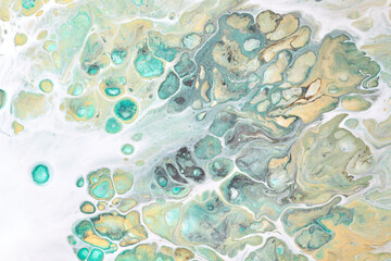 Abstract background liquid art, multi-colored marble texture, paint stains and blots