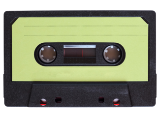 magnetic tape cassette transparent PNG