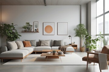 Crafting a Cozy Living Room with the Help of Generative AI