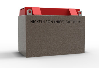 Nickel-iron (NiFe) Battery A nickel-iron battery is a type of rechargeable battery that uses nickel and iron 