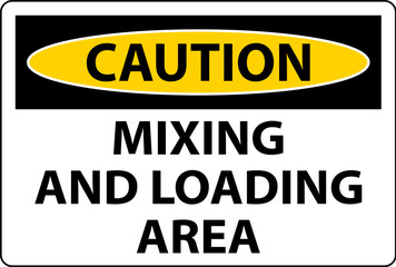 Caution Fire Will Cause Toxic Fumes Sign On White Background