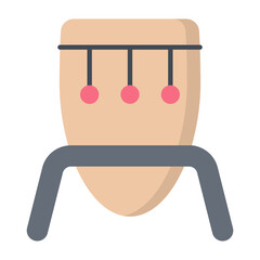Percussion Flat Icon