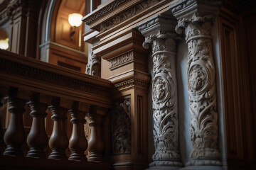 Fototapeta premium Historic Courthouse, Details