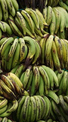 Banana with a natural background