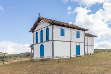 Fototapeta na wymiar church in the city of Serro, State of Minas Gerais, Brazil