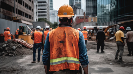 Obraz premium Building the Future: The Life of a Skilled Construction Worker