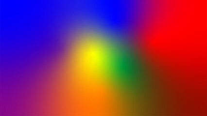 Obraz premium red green purple yellow blue orange multicolour rainbow background 