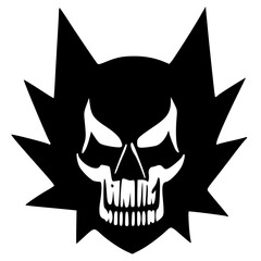 black skull icon