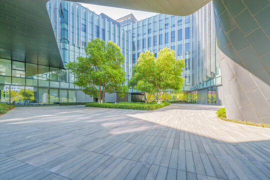 modern office building