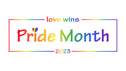 Fototapeta premium Pride Month