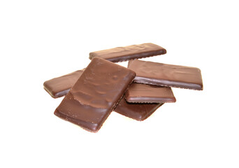 chocolate isolated on white background