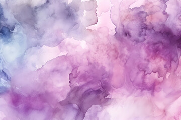 abstract background pruple  watercolor with clouds