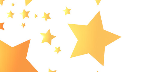 XMAS Stars - Festive christmas card. Isolated illustration white background. -