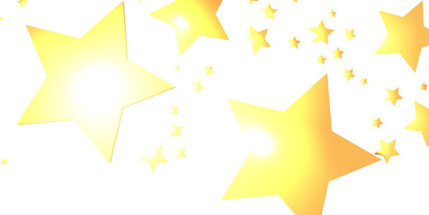 XMAS stars. Confetti celebration, Falling golden abstract decoration for party, birthday celebrate,