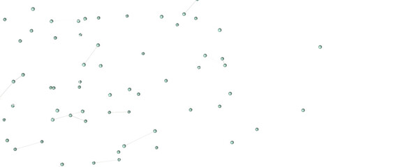 Abstract digital connection dots and lines. Technology background. Network connection structure. Plexus effect. 3d