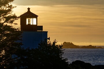 Amphitrite Point Lighthouse, Ucluelet, BC Canada