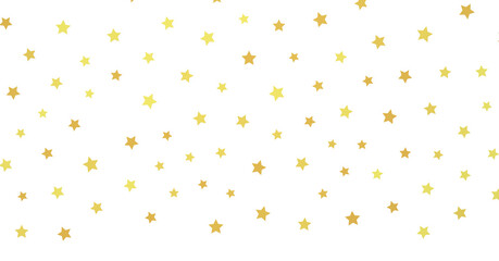 XMAS Stars - stars. Confetti celebration, Falling golden abstract decoration for party, birthday celebrate,