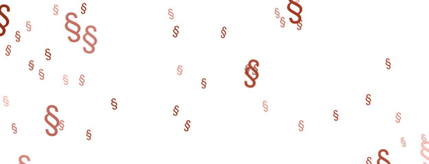 Law and justice concept modern