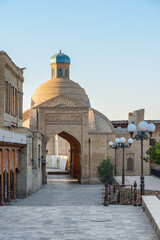 Awesome morning view of Historic Center of Bukhara, Uzbekistan © efired