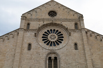 Fototapeta na wymiar Cathedral of Saint Sabinus, Duomo di Bari or Cattedrale di San Sabino