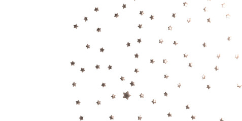 XMAS Stars - stars. Confetti celebration, Falling golden abstract decoration for party, birthday celebrate,