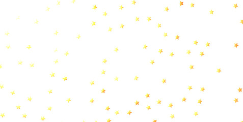 XMAS Stars - Holiday golden decoration, glitter frame isolated -