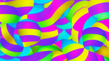 Obraz premium Abstract colorful pattern background or wallpaper. Generative AI.