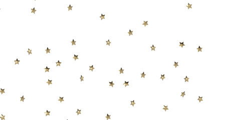 XMAS Stars - stars. Confetti celebration, Falling golden abstract decoration for party, birthday celebrate,