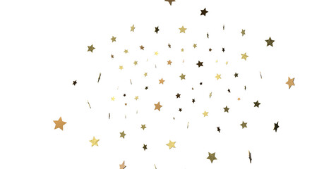 Glossy 3D Christmas star icon. Design element for holidays. -