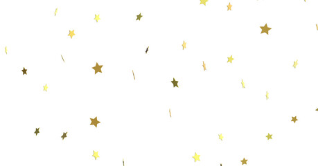 XMAS stars background, sparkle lights confetti falling. magic shining Flying christmas stars on night