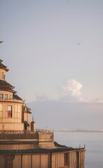 view of the town made using Generative AI Technology.